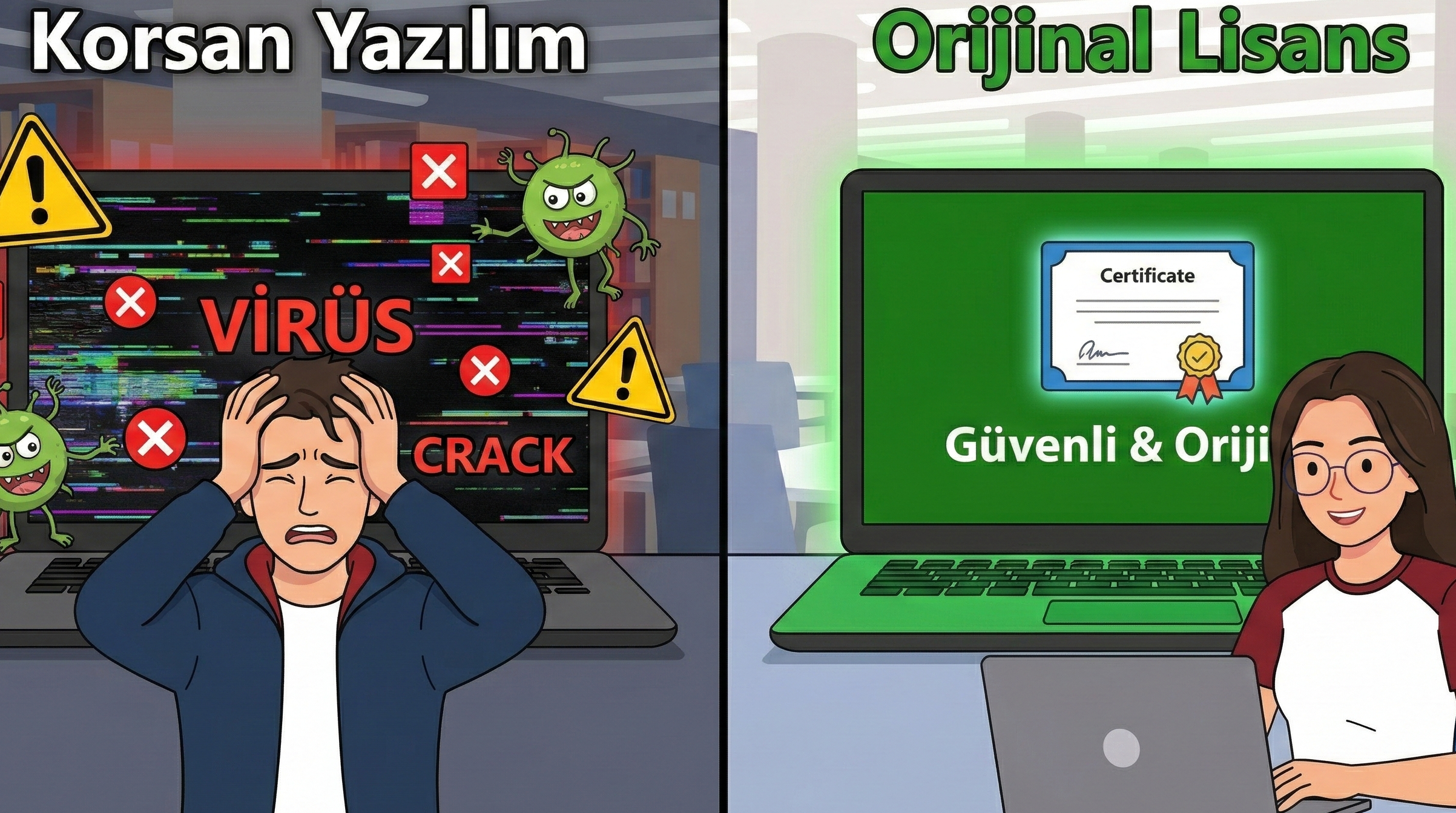Ücretsiz Windows ve Office 365