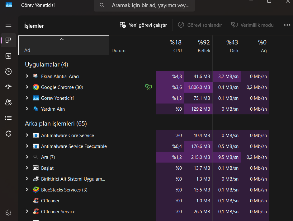 CPU Kullanımı Sorunu