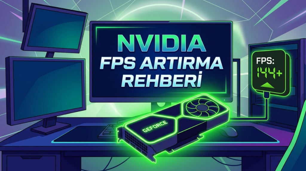 NVIDIA ekran kartı FPS artırma ve Control Panel ayarları rehberi
