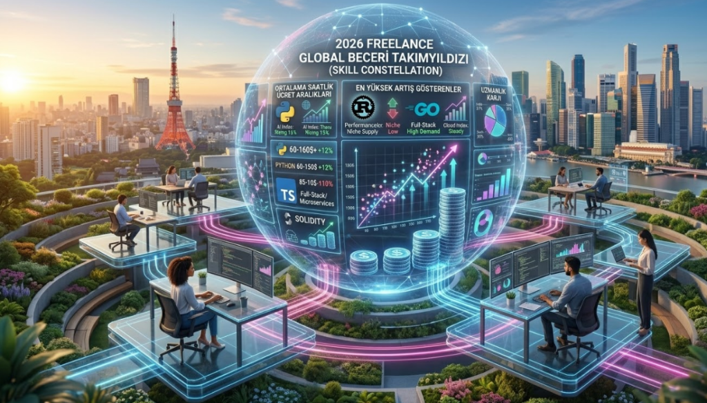 2026 Freelance Yazılımcı Saatlik Ücretleri