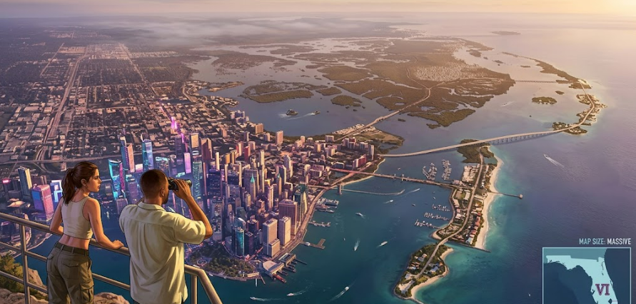 GTA 6 Haritası Ne Kadar Büyük Olacak?