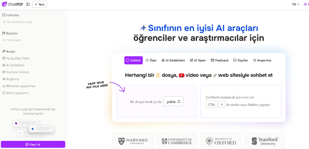 2026 Yapay Zeka Araçları (Sunum ve Özet İçin)